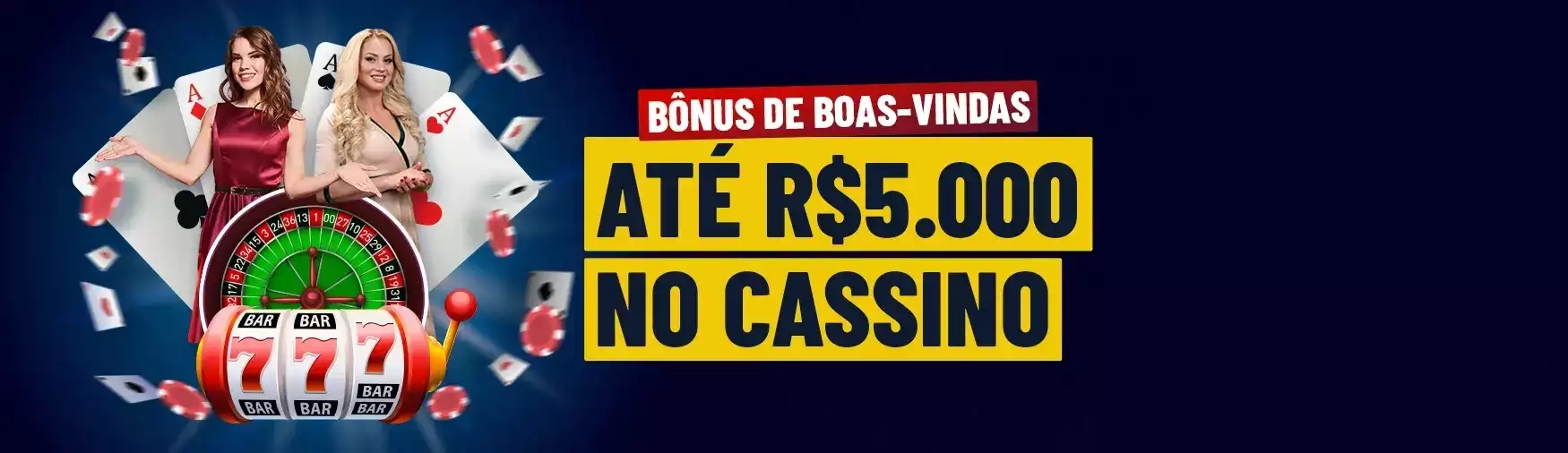 Bônus de boas-vindas do cassino